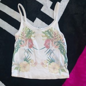 Cropped tank top